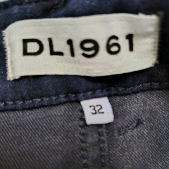 DL1961 Nicky Mid Rise Cigarette Jeans In Wooster Dark Wash Women's 32 Stretch - Picture 7 of 11